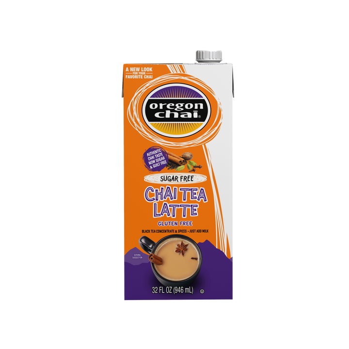 Oregon Chai Sugar Free The Original Chai Tea-32 fl oz.s-6/Case