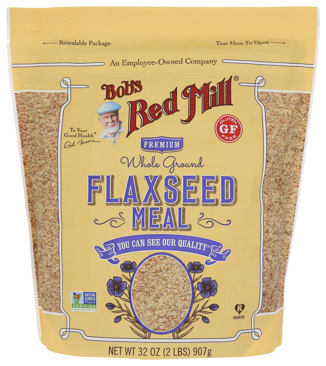 Bob's Red Mill Natural Foods Inc Gluten Free Flaxseed Meal-32 oz.-4/Case