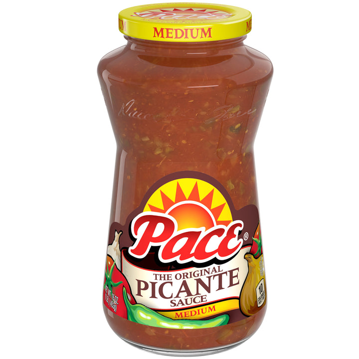 Pace Medium Picante Sauce-16 oz.-12/Case