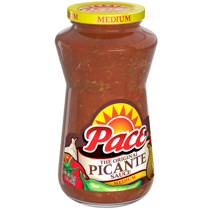 Pace Medium Picante Sauce-16 oz.-12/Case