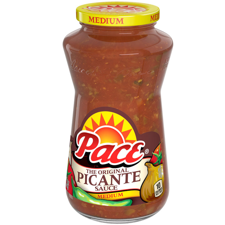 Pace Medium Picante Sauce-16 oz.-12/Case