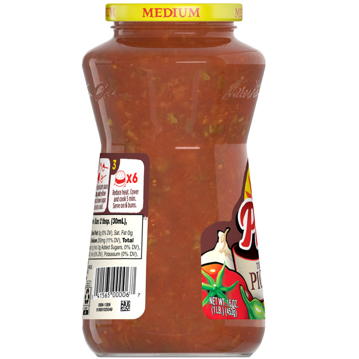 Pace Medium Picante Sauce-16 oz.-12/Case