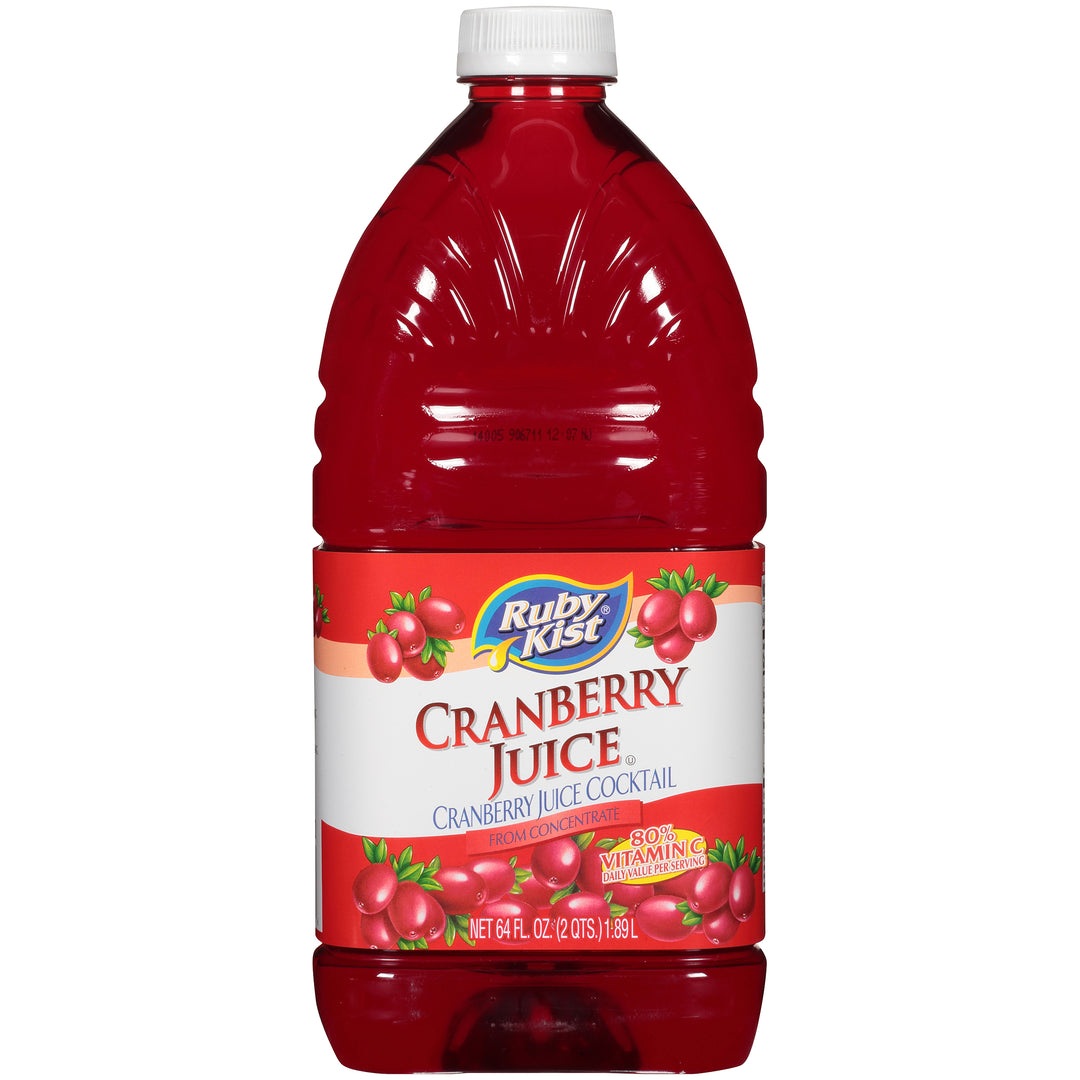 Ruby Kist Foodservice Cranberry Juice Cocktail-64 fl oz.s-8/Case