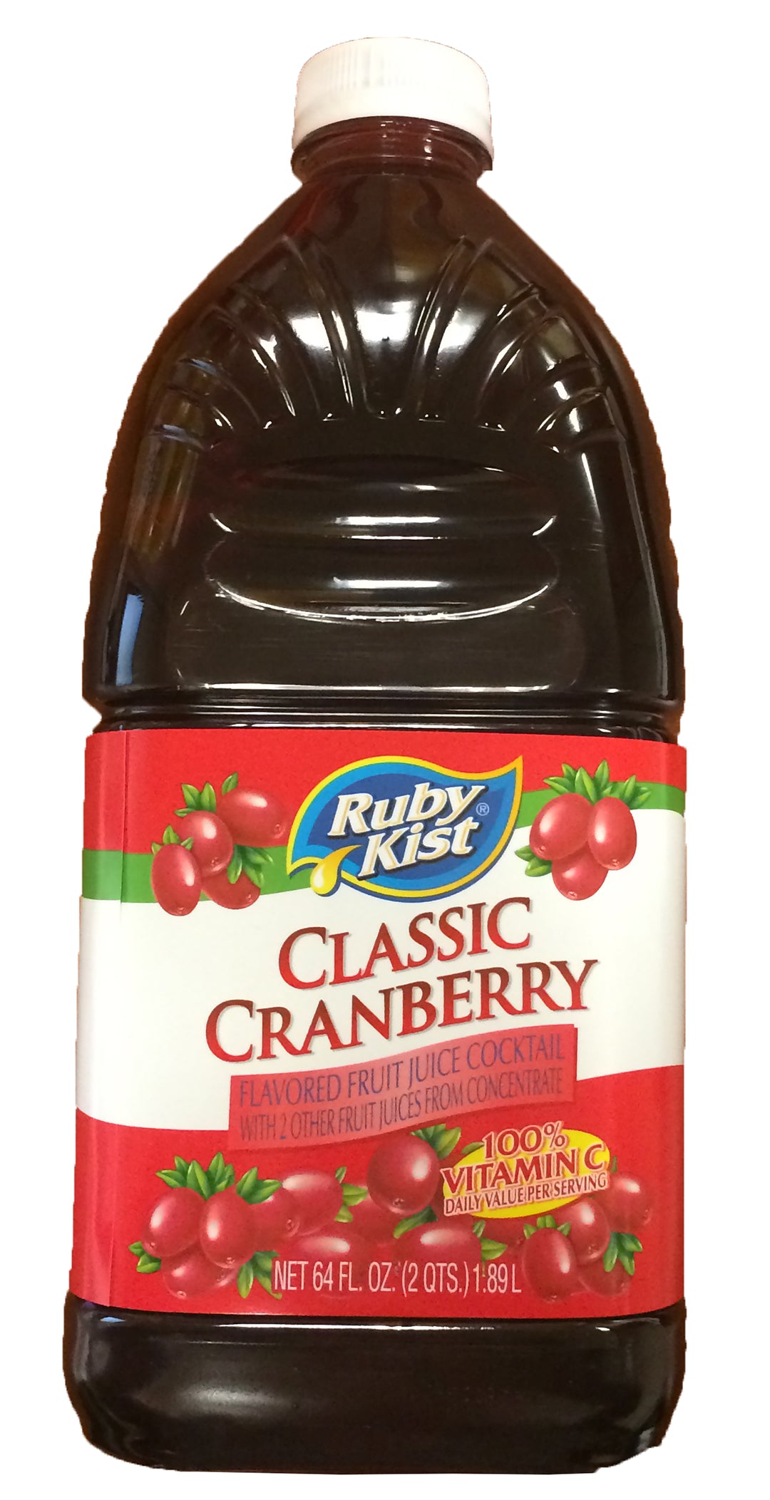 Ruby Kist Foodservice Cranberry Juice Cocktail-64 fl oz.s-8/Case