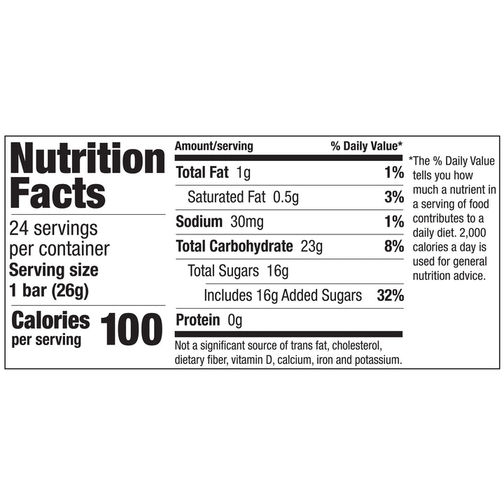 Now & Later Soft Banana Chews-0.93 oz.-24/Box-12/Case