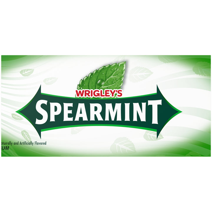 Wrigley's Spearmint Gum-15 Piece-10/Box-12/Case