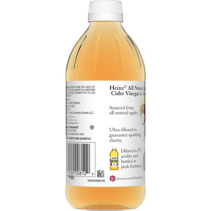 Heinz Apple Cider Vinegar Bottle-16 fl oz.-12/Case