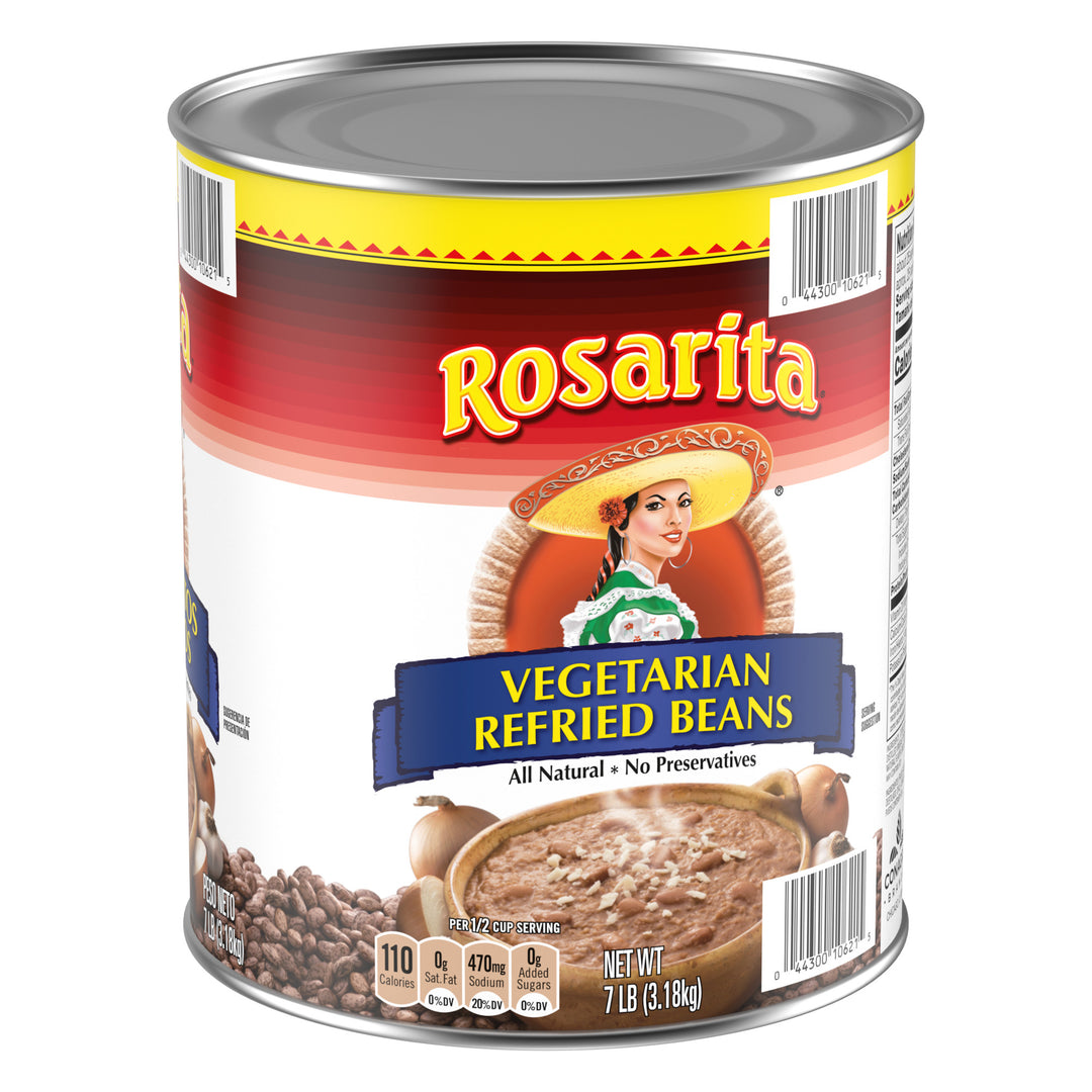 Rosarita Bean Vegetable Refried-112 oz.-6/Case