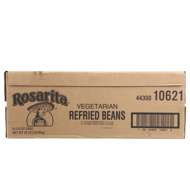 Rosarita Bean Vegetable Refried-112 oz.-6/Case