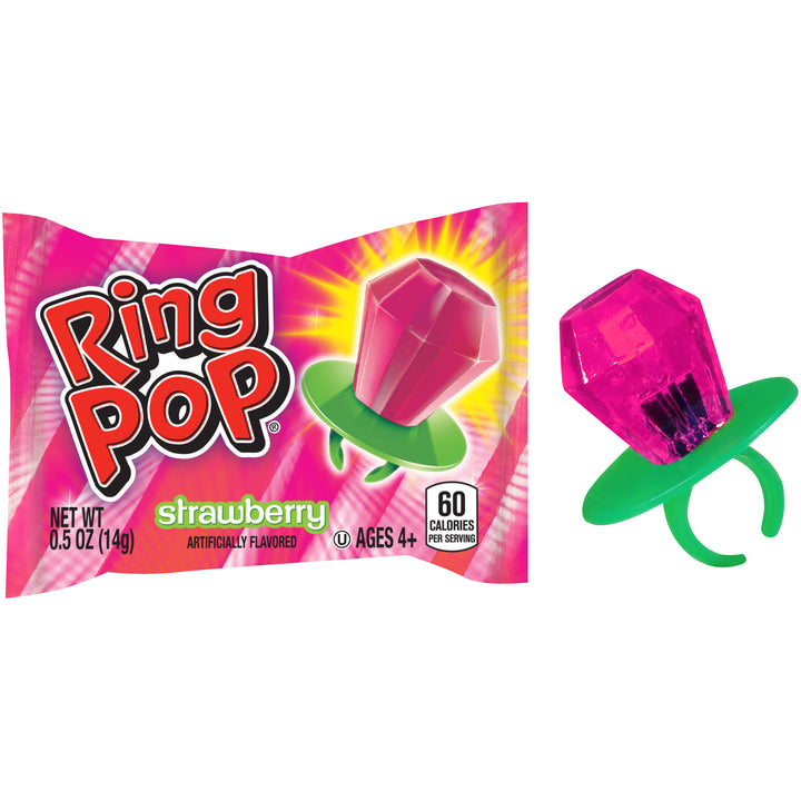 Bazooka Variety Pack Fruit Flavored Lollipops Singles-0.5 oz.-24/Box-24/Case