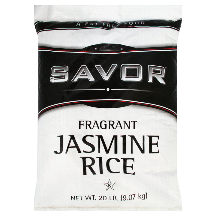 Savor Imports Vacuum Packed Long Grain Thai Hom Mali Jasmine Rice-10 lb.-2/Case