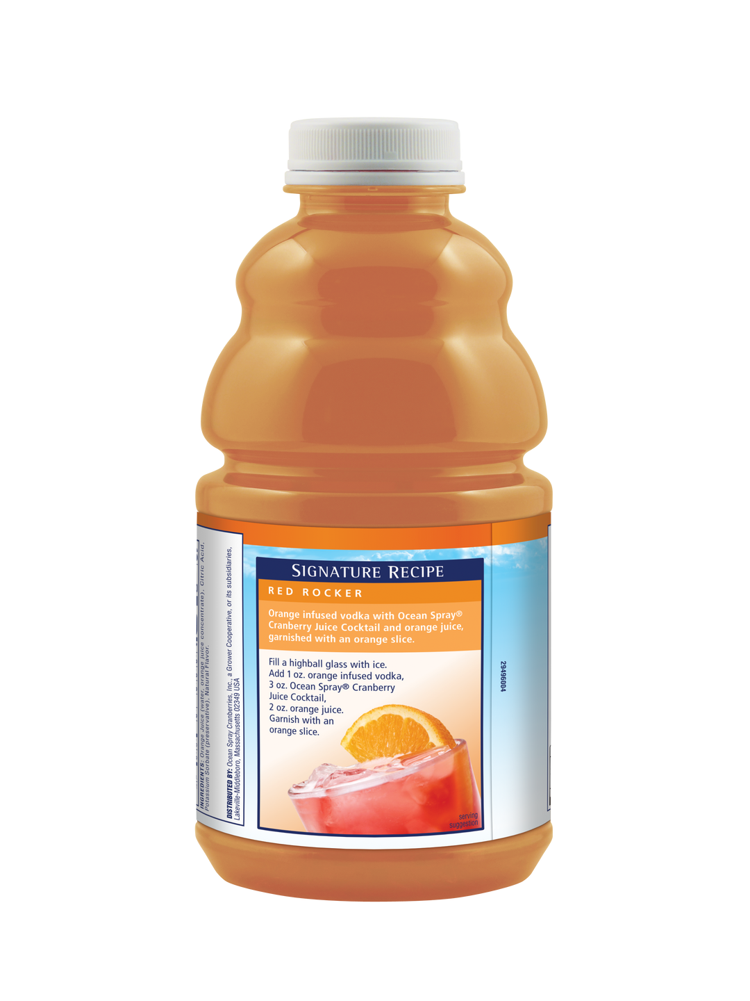 Ocean Spray Orange Juice-32 fl oz.-12/Case