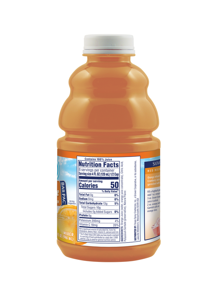 Ocean Spray Orange Juice-32 fl oz.-12/Case