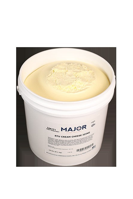 Major Bakery Solutions Cream Cheese Icing-18 lb.
