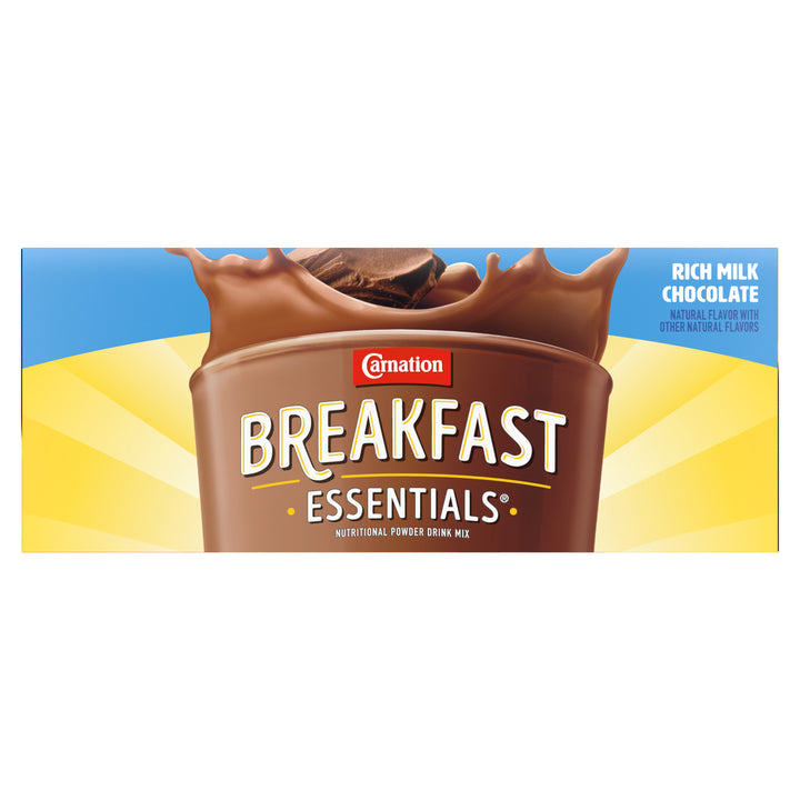 Carnation Nestle Chocolate Breakfast Essentials Drink Mix-12.6 oz.-6/Case