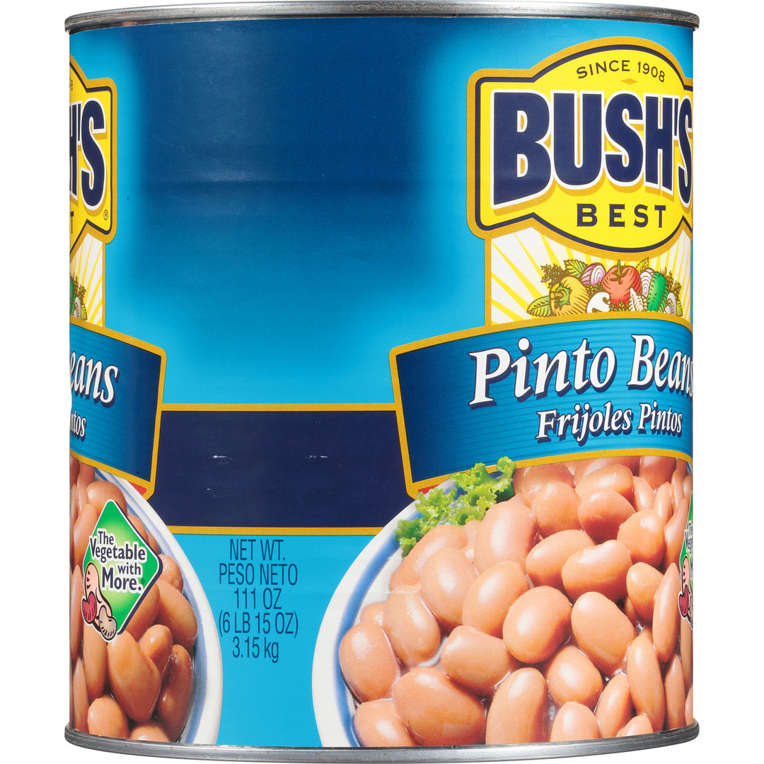 Bush's Best Fancy Pinto Beans-111 oz.-6/Case