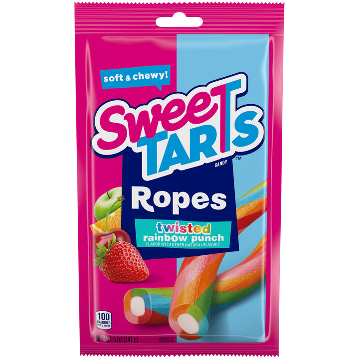 Sweetart Twisted Rainbows Rope-5 oz.-12/Case