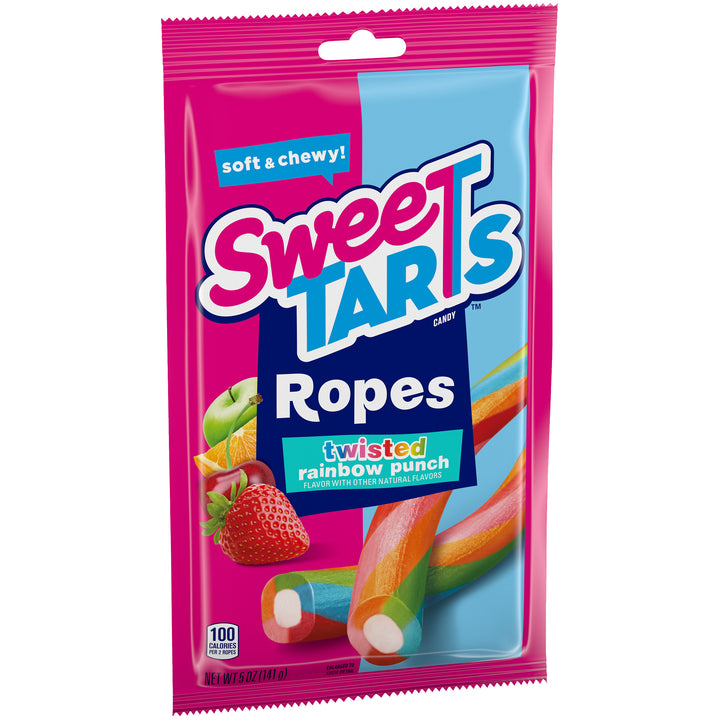 Sweetart Twisted Rainbows Rope-5 oz.-12/Case