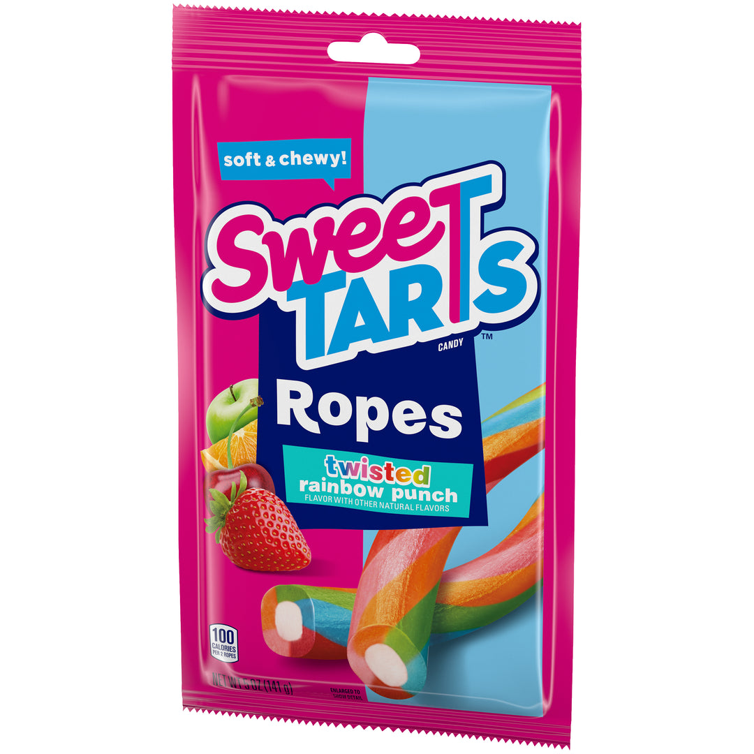 Sweetart Twisted Rainbows Rope-5 oz.-12/Case