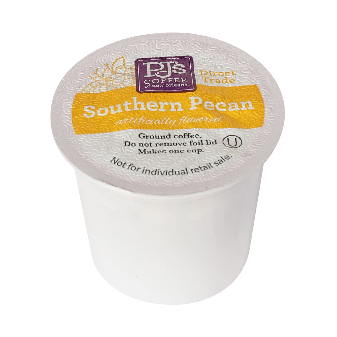 Pj's Coffee Of New Orleans Southern Pecan Single Serve-12 Count-6/Case