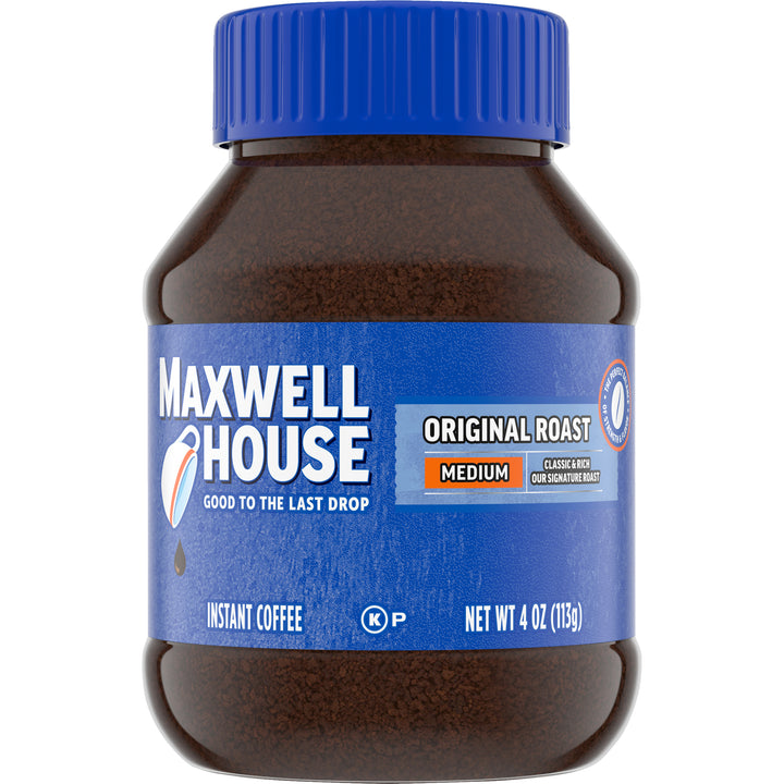 Maxwell House Coffee Instant Original Coffee-4 oz.-12/Case