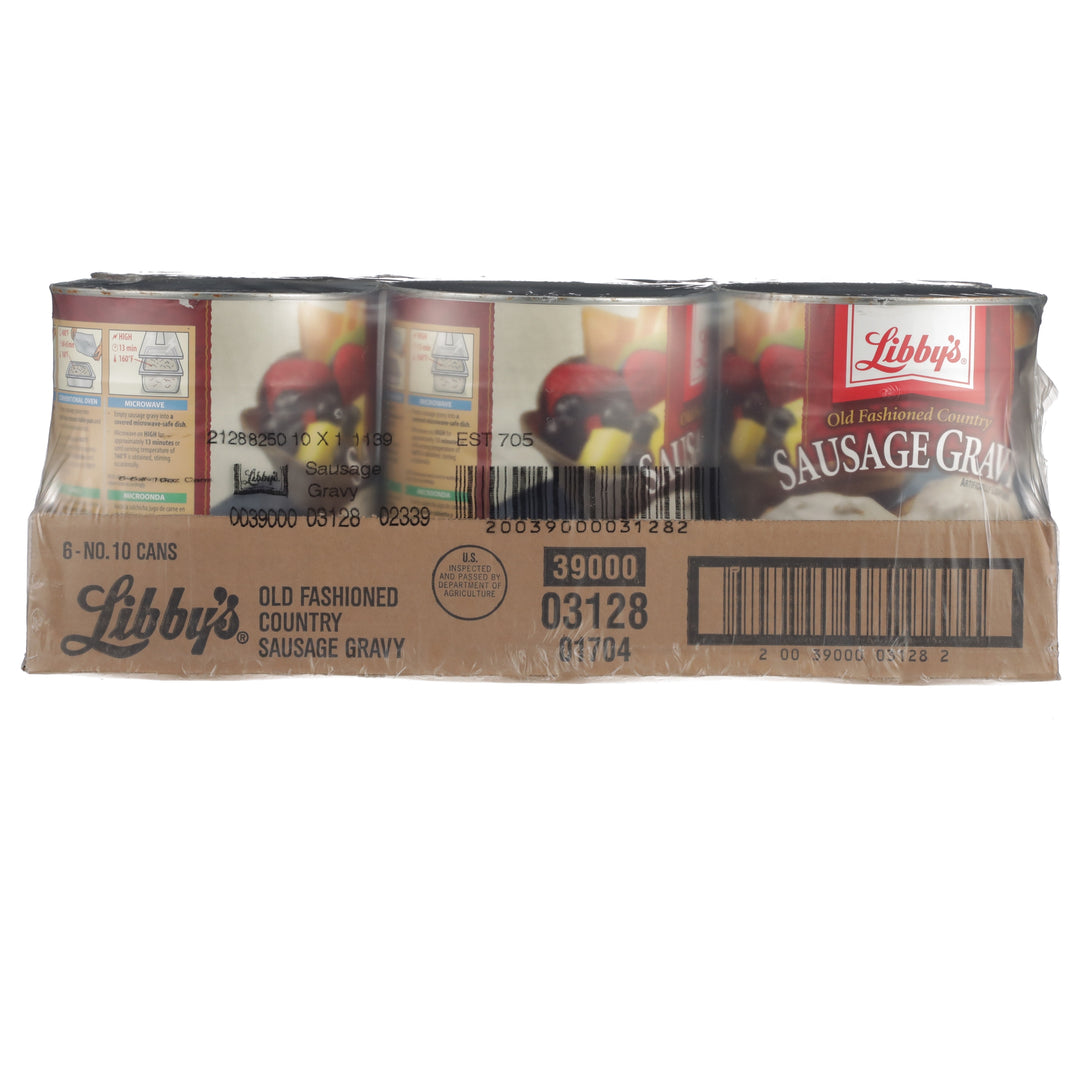 Libby's Old Fashioned Country Sausage Gravy-106 oz.-6/Case