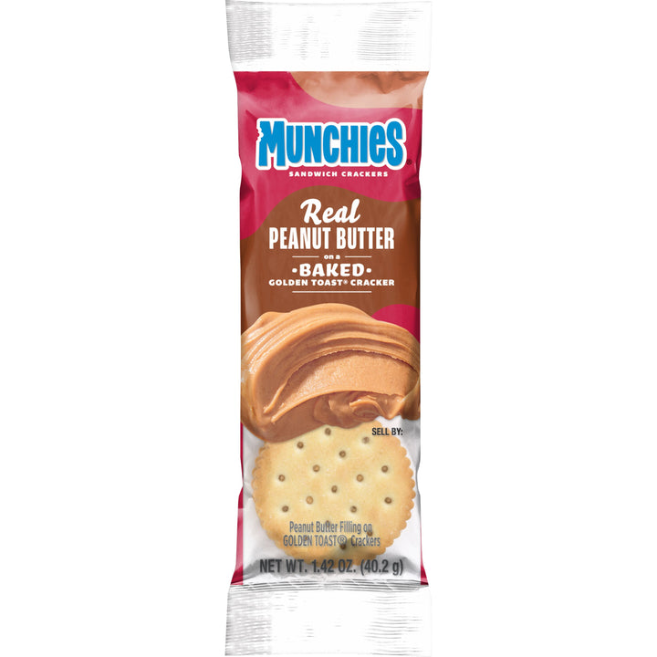 Munchies Crackers Toast Peanut Butter-1.42 oz.-96/Case