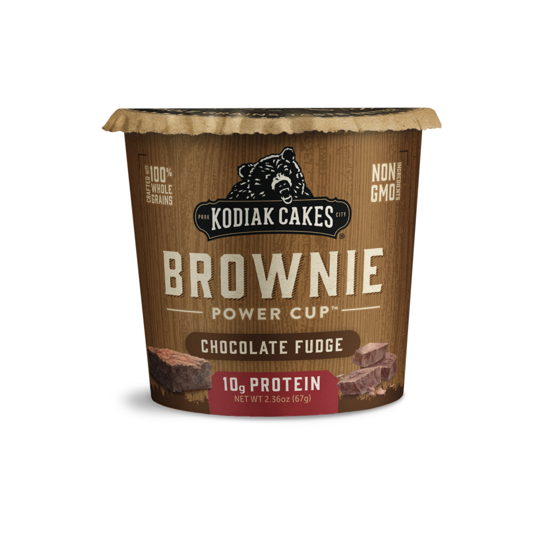 Kodiak Cakes Chocolate Fudge Brownie Mix In A Cup-1.77 oz.-12/Case