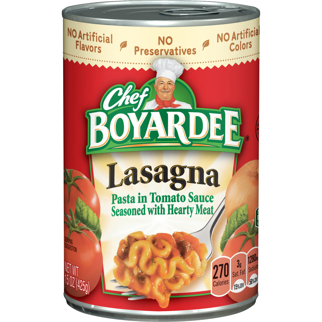 Chef Boyardee Chef Boyardee Lasagna-15 oz.-24/Case