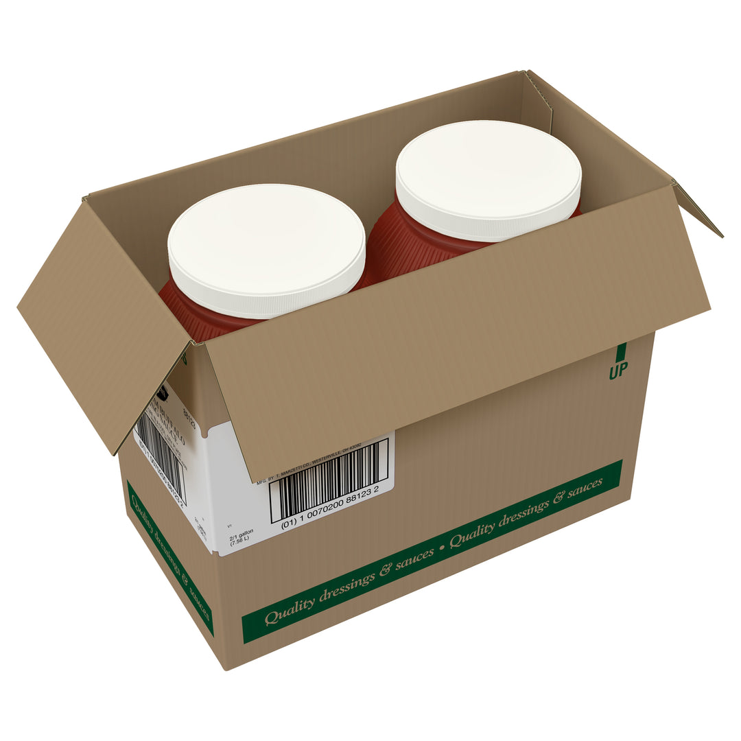 Marzetti Medium Buffalo Wing Sauce Bulk-1 Gallon-2/Case