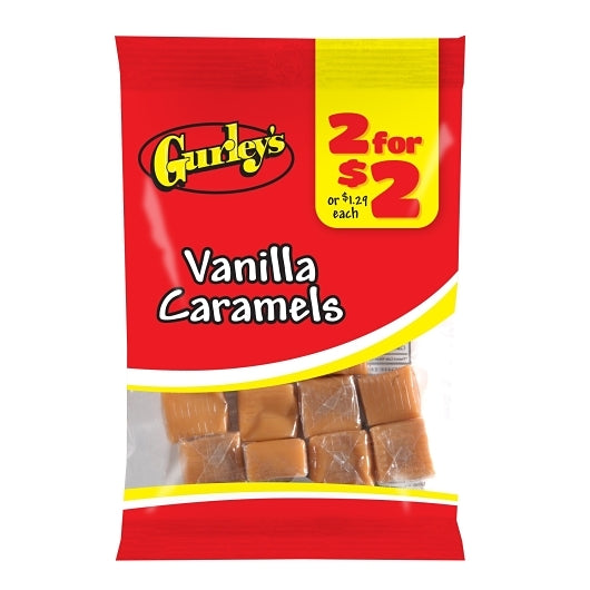 2 For $2 Vanilla Caramels-2.25 Each-12/Case