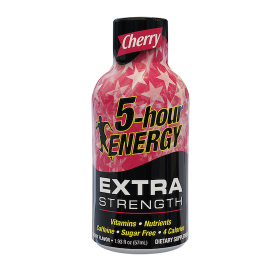 5-Hour Energy Extra Strength Cherry-1.93 fl. oz.-12/Box-18/Case