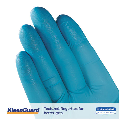 KleenGuard G10 Blue Nitrile Gloves X-small Blue 100/box