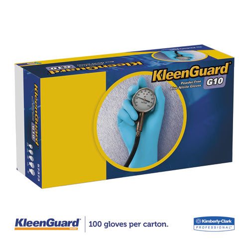 KleenGuard G10 Blue Nitrile Gloves X-small Blue 100/box