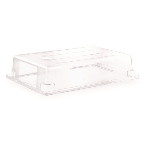 Carlisle Storplus Polycarbonate Food Storage Container 8.5 Gal 18"x26"x6" Clear Plastic