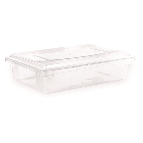 Carlisle Storplus Polycarbonate Food Storage Container 8.5 Gal 18"x26"x6" Clear Plastic