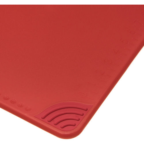 San Jamar Saf-t-grip Cutting Board Plastic 24x18x0.5 Red