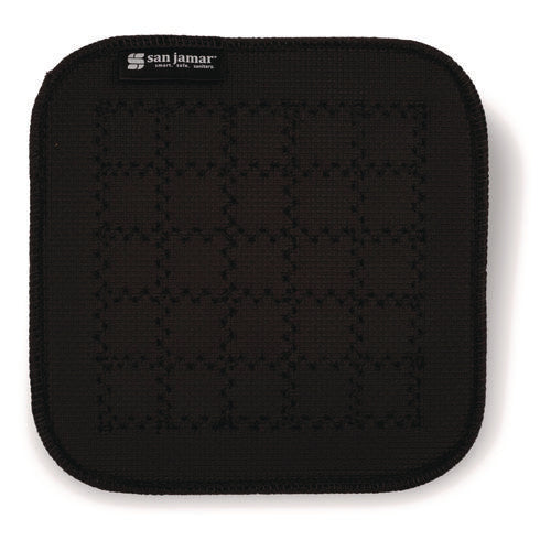 San Jamar Ultigrip Hot Pad 11.5" Neoprene Black