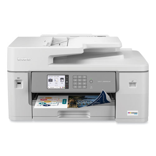 Brother Mfc-j6555dw Inkvestment Tank All-in-one Color Inkjet Printer Copy/fax/print/scan