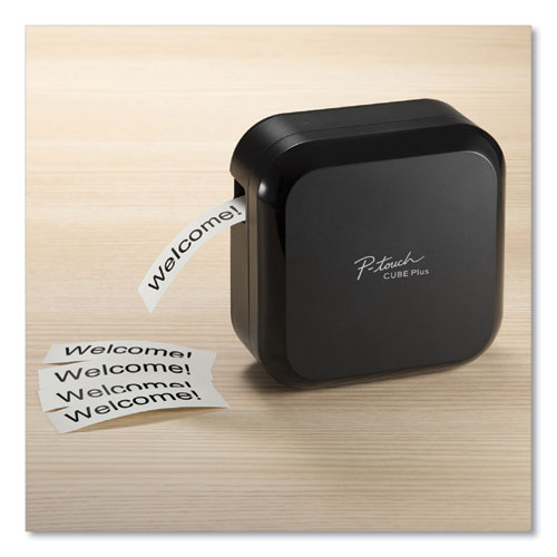 Brother P-Touch Pt-p710bt Cube Wireless Label Maker 20 Mm/s Print Speed 5x2.6x5