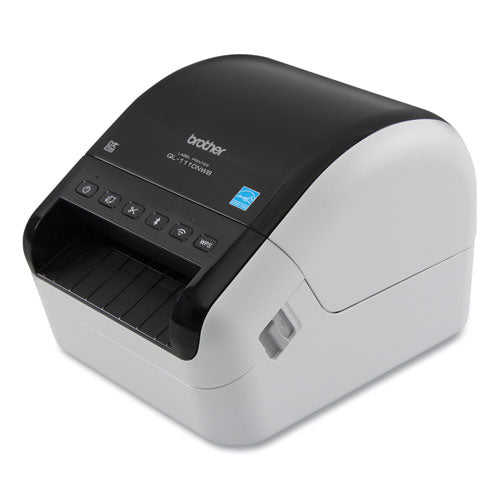 Brother Ql-1110nwb Wide Format Professional Label Printer 69 Labels/min Print Speed 6.7x8.7x5.9