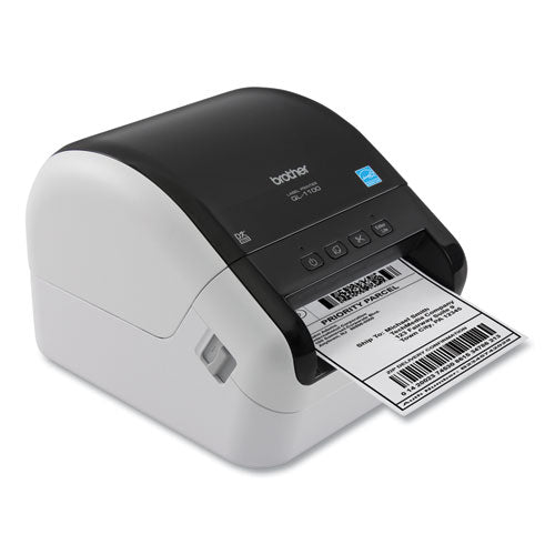 Brother Ql-1110nwb Wide Format Professional Label Printer 69 Labels/min Print Speed 6.7x8.7x5.9