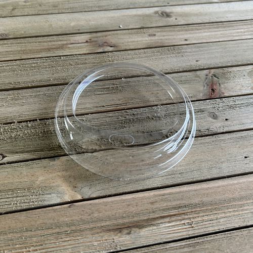 Boardwalk Pet Cold Cup Lids Fits 14 To 24 Oz Plastic Cups Clear 1000/Case