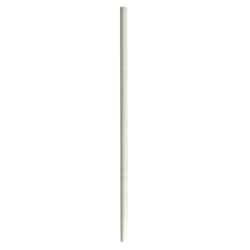 Boardwalk Wrapped Jumbo Paper Straws 7.75" Paper White 1280/Case