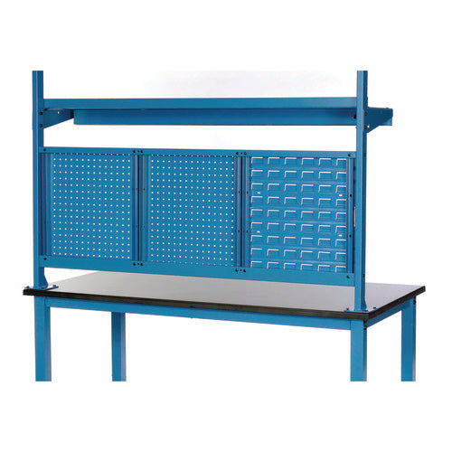 Global Industrial Panel Mounting Rail For Use With Global Industrial 72" Wide Workbenches 125 Lb Weight Capacity