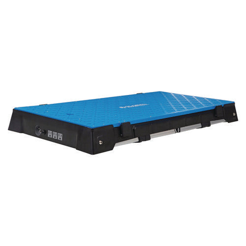 Global Industrial 4-in-1 Portable Workbench With Power Strip 300 To 500 Lbs 38.56 To 53x19.86 To 32.28x3.56 To 30.5