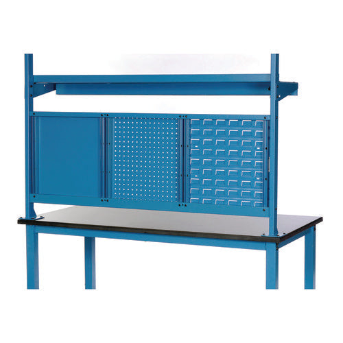 Global Industrial Panel Mounting Rail For Use With Global Industrial 60" Wide Workbenches 125 Lb Weight Capacity