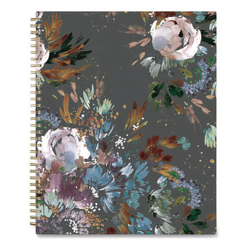 Blue Sky Kelly Ventura Midnight Garden Weekly/monthly Planner Floral Artwork 11x8.5 Multicolor Cover 12-month (jan To Dec): 2025