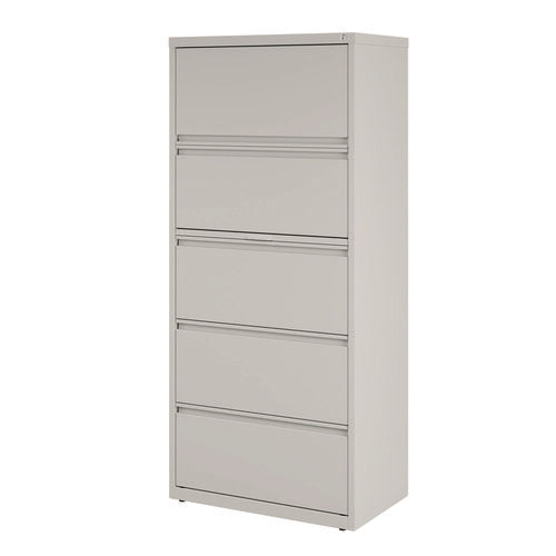 Alera Lateral File 5 Legal/letter-size File Drawers Light Gray 30"x18.62"x67.62"