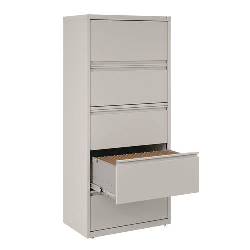 Alera Lateral File 5 Legal/letter-size File Drawers Light Gray 30"x18.62"x67.62"